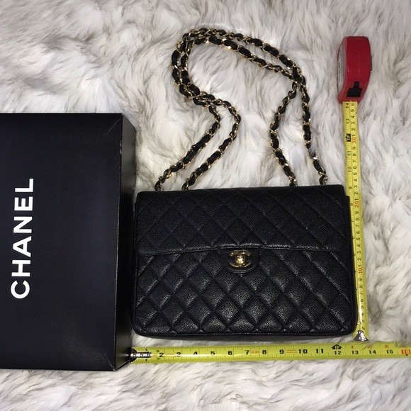 Chanel caviar flap bag additional pics - Picture 2 of 9